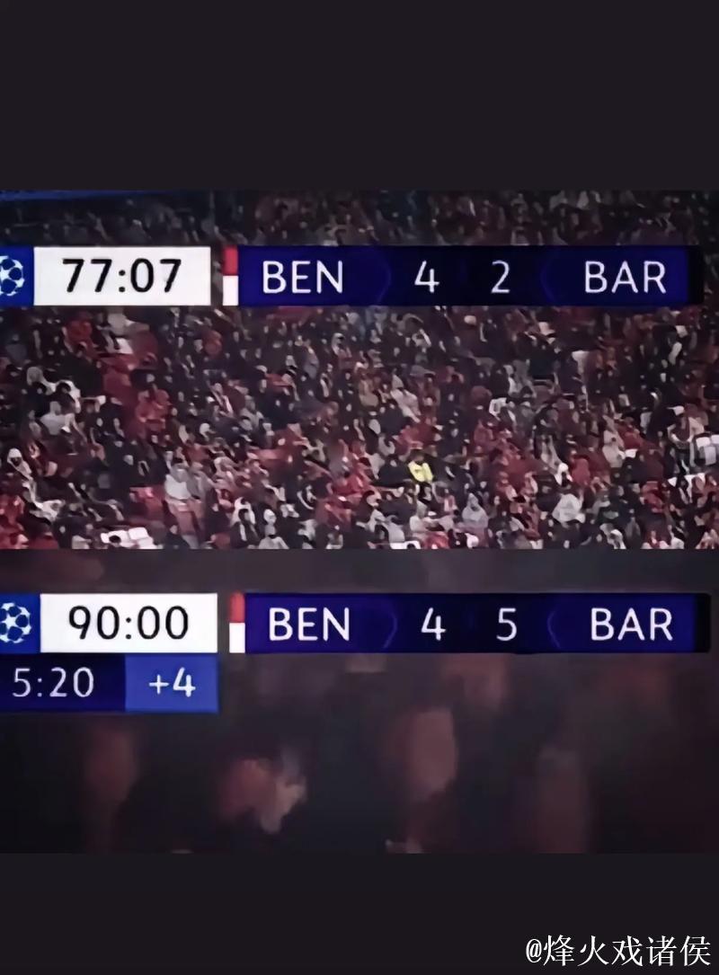 欧冠-拉菲尼亚绝杀莱万双响 巴萨5-4本菲卡 欧冠-拉菲尼亚绝杀莱万双响 巴萨5-4本菲卡